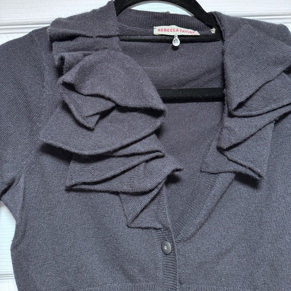 Rebecca Taylor Sweaters - Rebecca Taylor Wool Cashmere Blue Cardigan